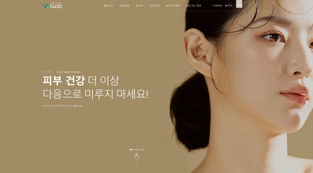 그누보드 기업용 테마